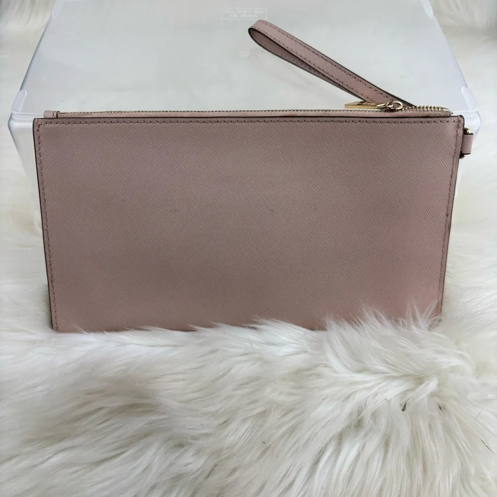 MICHAEL Michael Kors PINK STUDED WRIST BAG